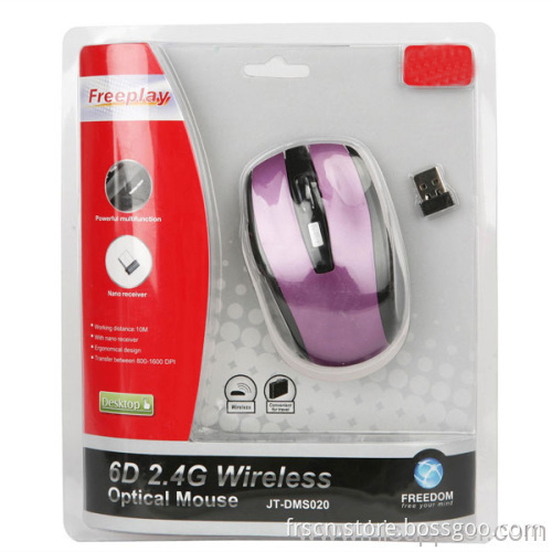2aaa Batteries 3d Cute Wireless Freedom Mouse 